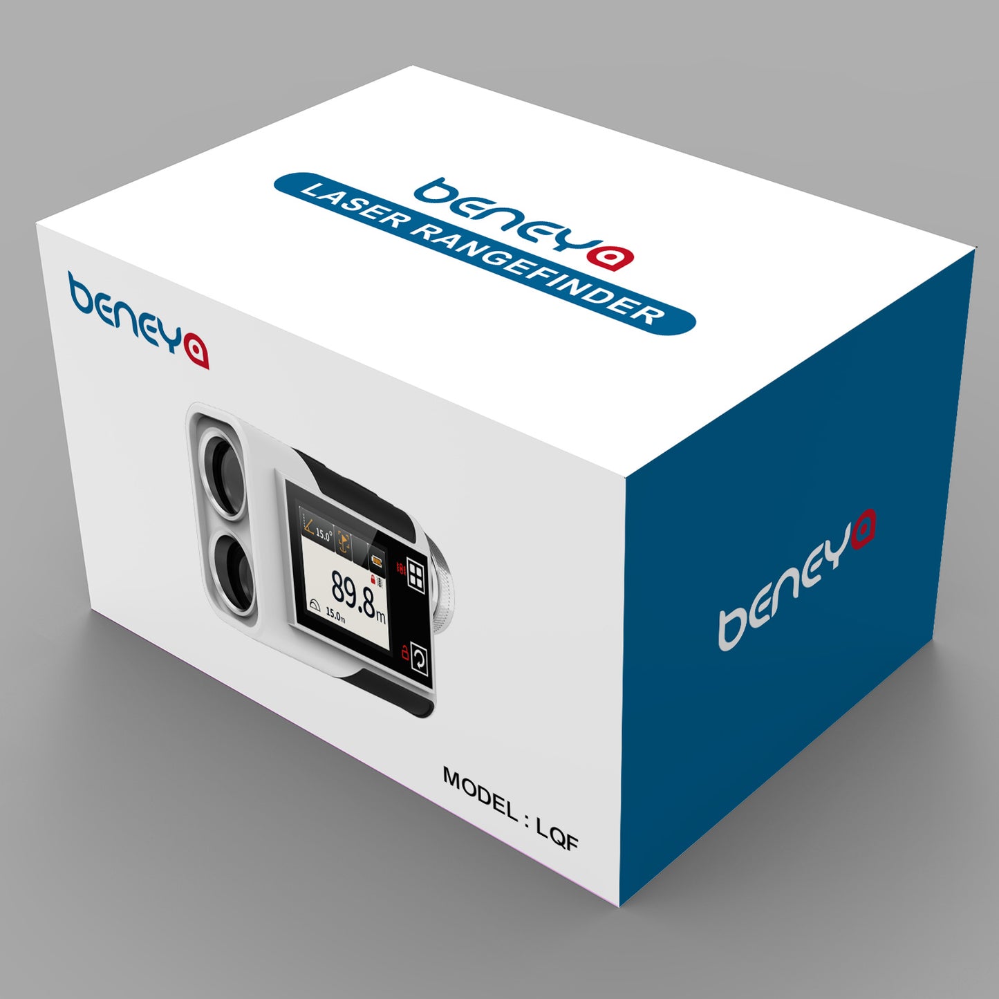 Laser Rangefinder, Beneya Golf/Hunting Rangefinder Rechargeable with 6X Magnification, LCD Display, External Color Display, Angle/Slope Compensation, Unit Switch, Speed Measurement, Scan Mode, Functional Range Finder