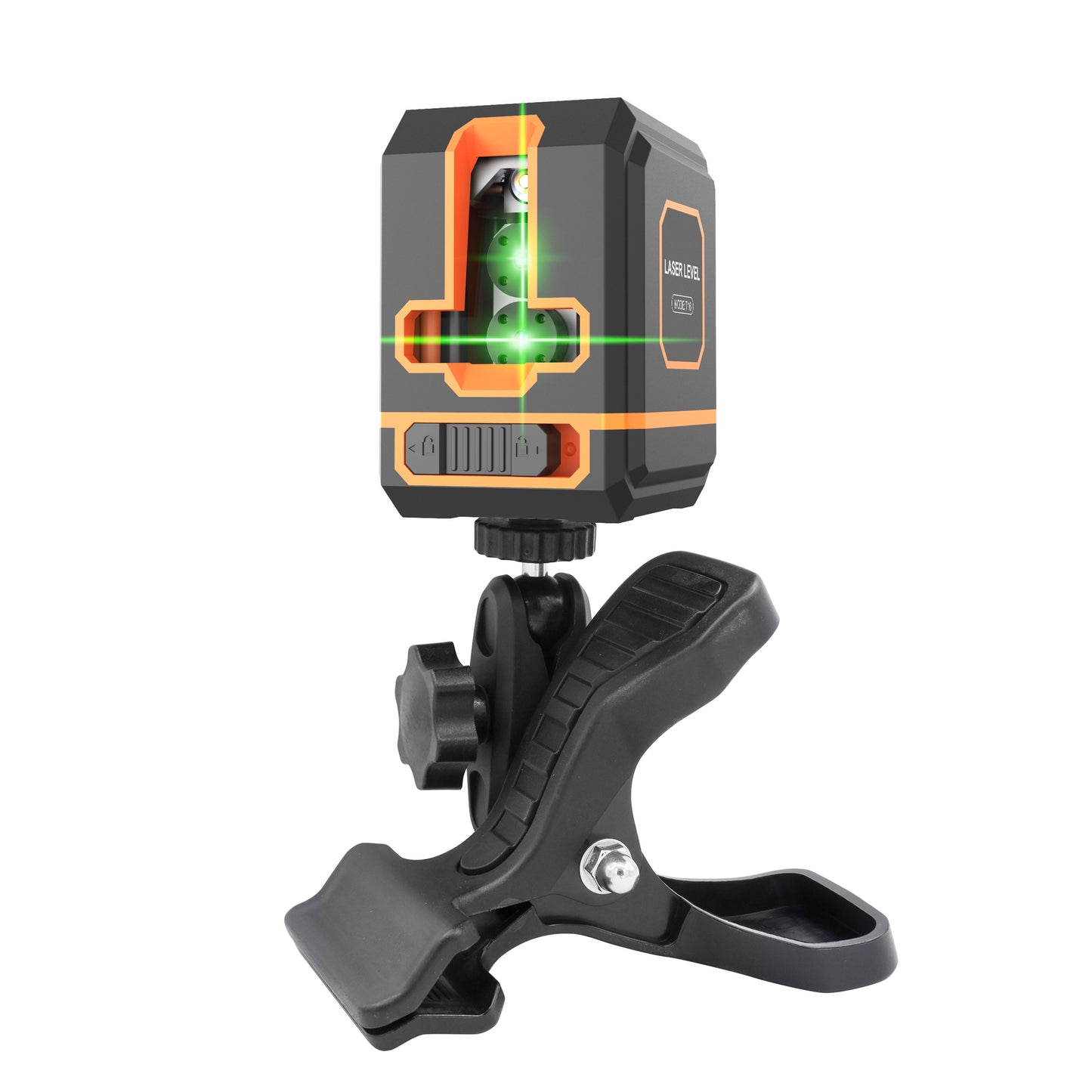 Beneya 4-Line Green Beam Laser Level with Light Intensity Adjustment, Rechargeable Lithium Battery (Type-C Port), Horizontal & Vertical Self-Leveling Tool