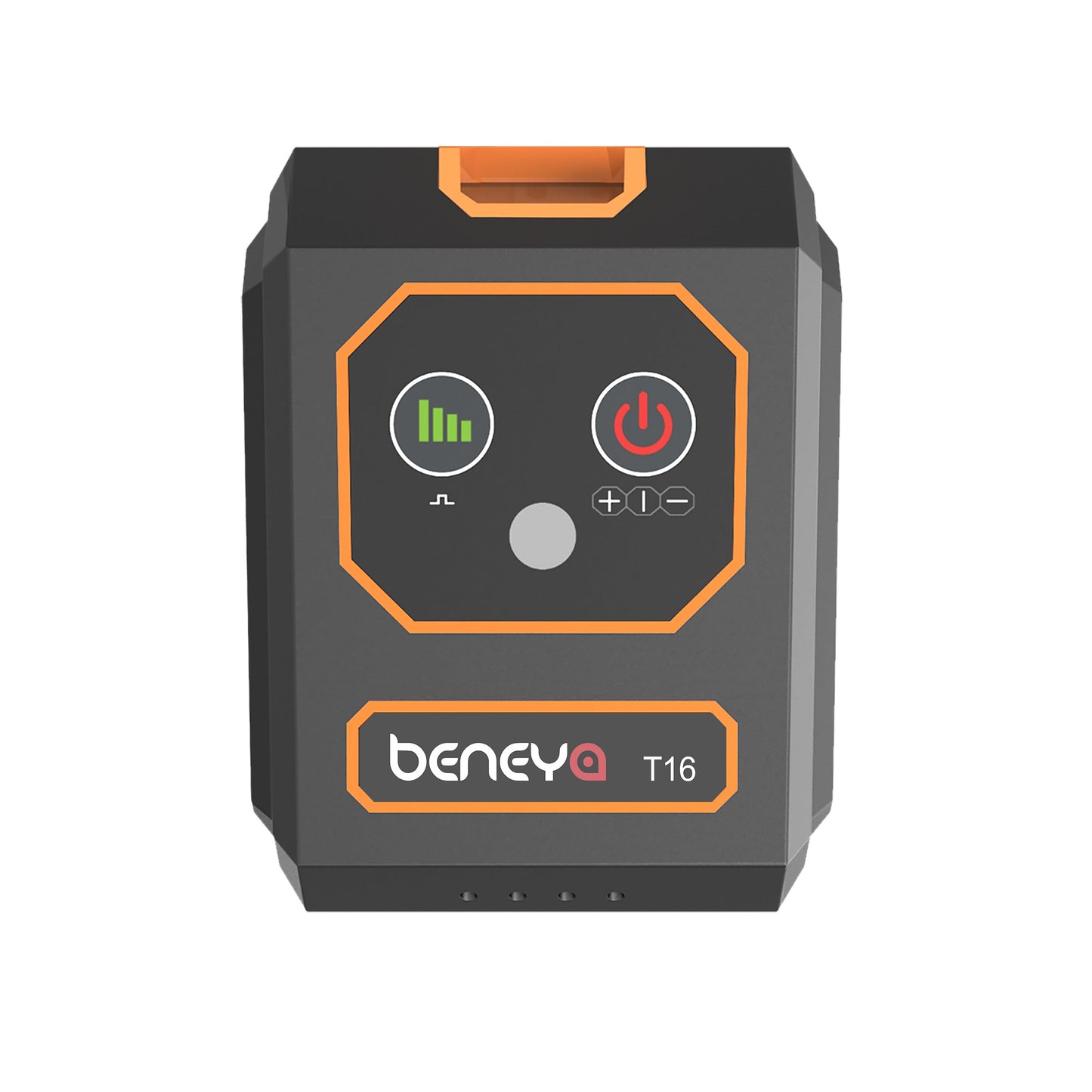 Beneya 4-Line Green Beam Laser Level with Light Intensity Adjustment, Rechargeable Lithium Battery (Type-C Port), Horizontal & Vertical Self-Leveling Tool