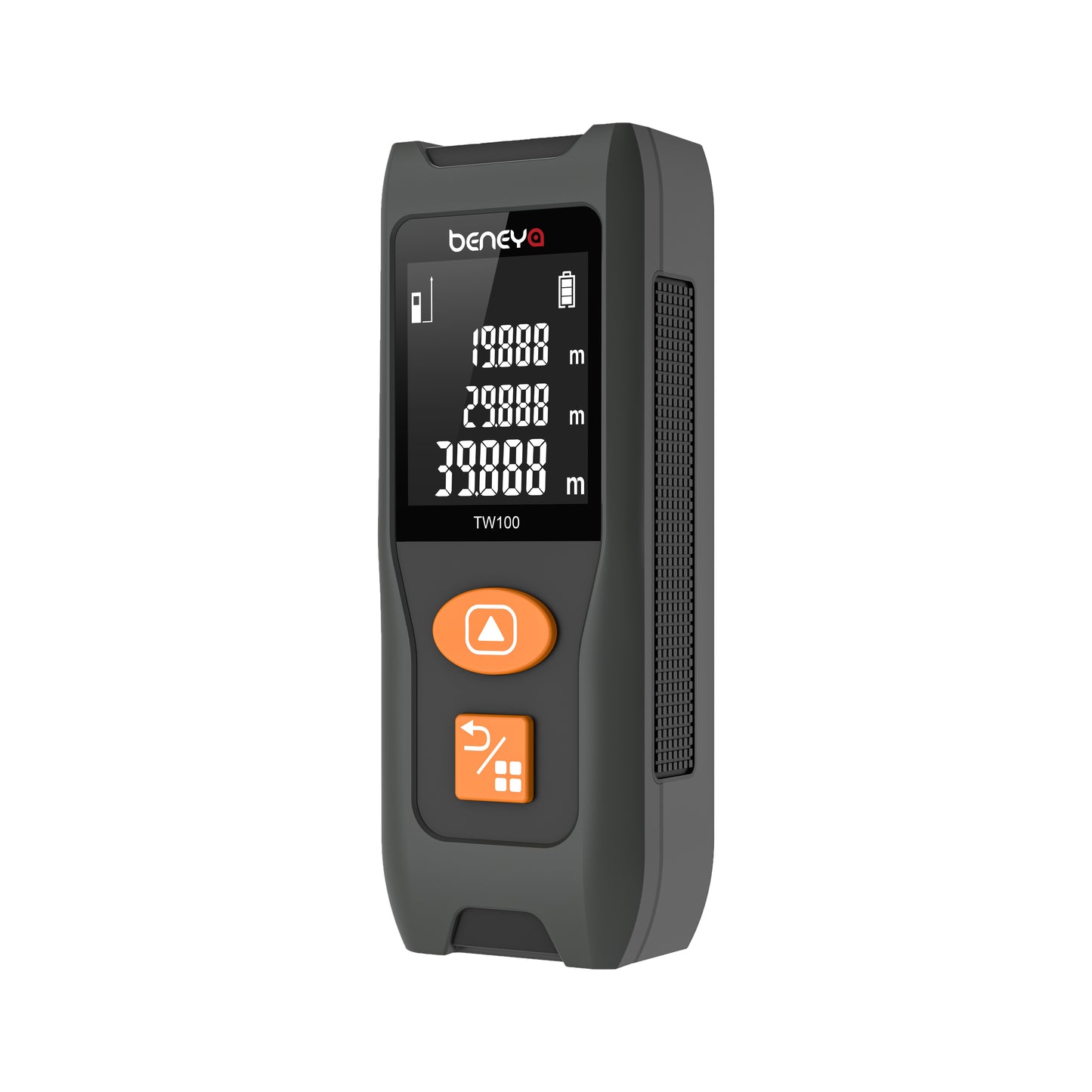 Beneya Professional 328ft/100m Laser Measurement Tool Red Beam, Digital Laser Measure Meter LCD Backlit Display, m/ft/in, Area and Volume