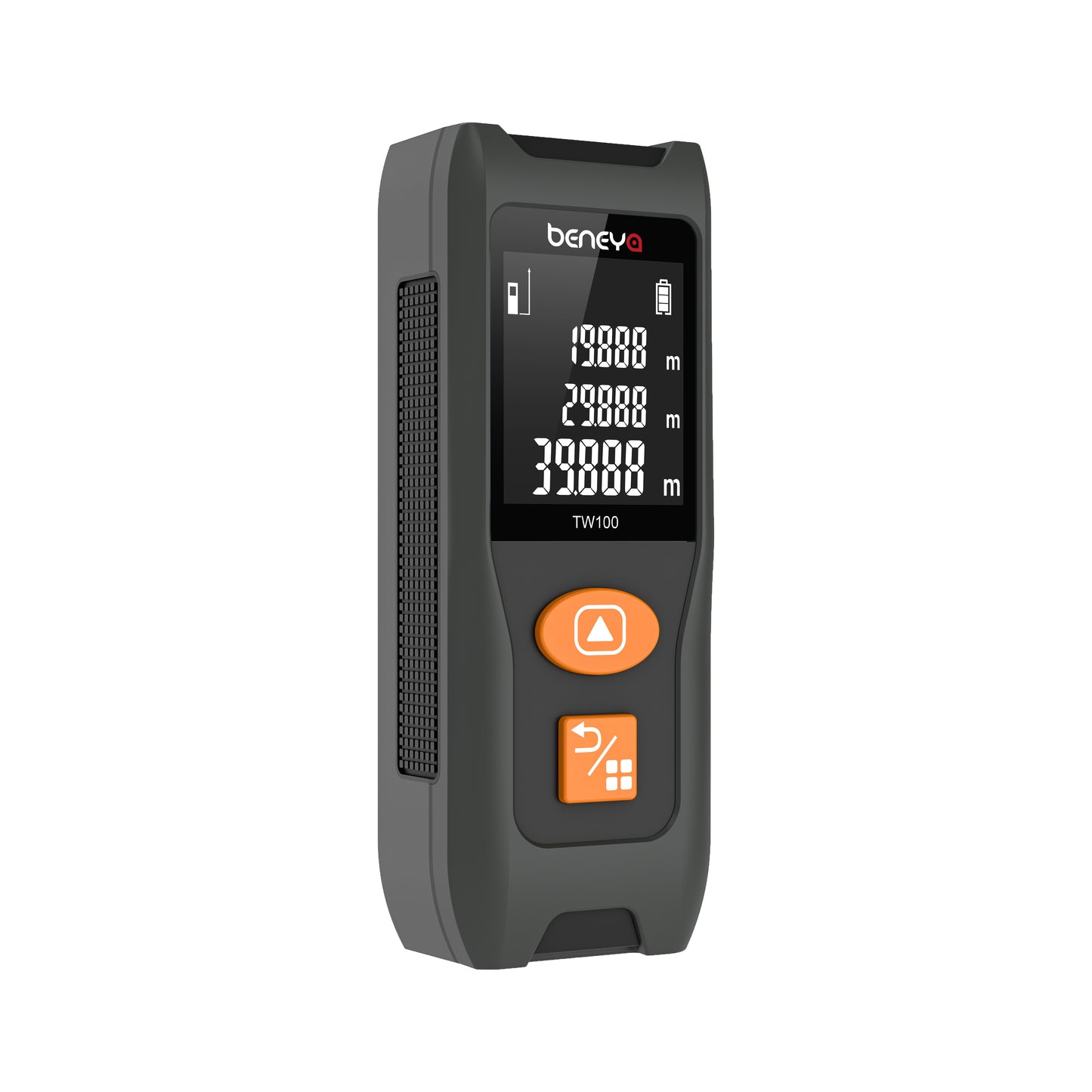Beneya Professional 328ft/100m Laser Measurement Tool Red Beam, Digital Laser Measure Meter LCD Backlit Display, m/ft/in, Area and Volume