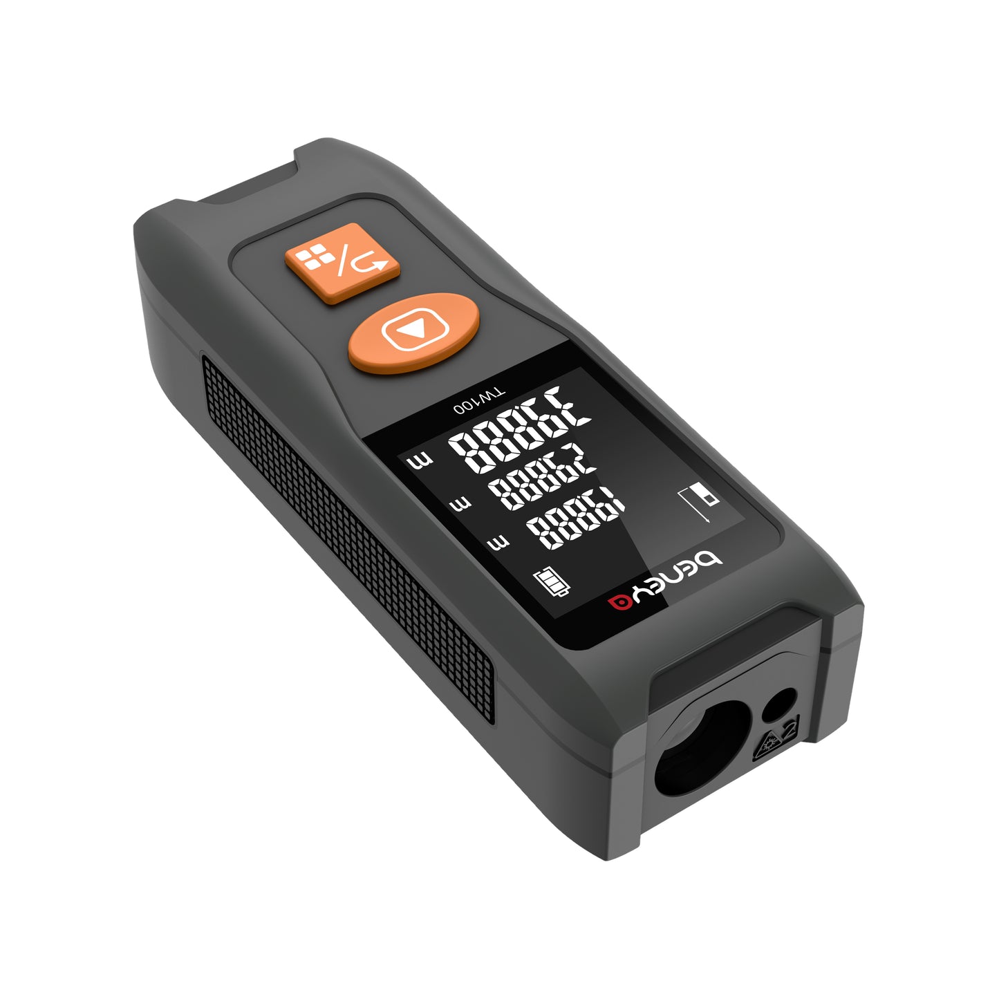 Beneya Professional 328ft/100m Laser Measurement Tool Red Beam, Digital Laser Measure Meter LCD Backlit Display, m/ft/in, Area and Volume