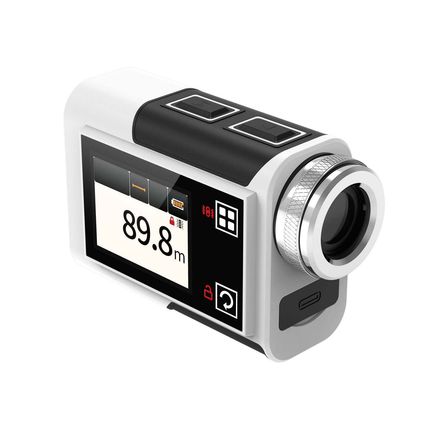 Laser Rangefinder, Beneya Golf/Hunting Rangefinder Rechargeable with 6X Magnification, LCD Display, External Color Display, Angle/Slope Compensation, Unit Switch, Speed Measurement, Scan Mode, Functional Range Finder