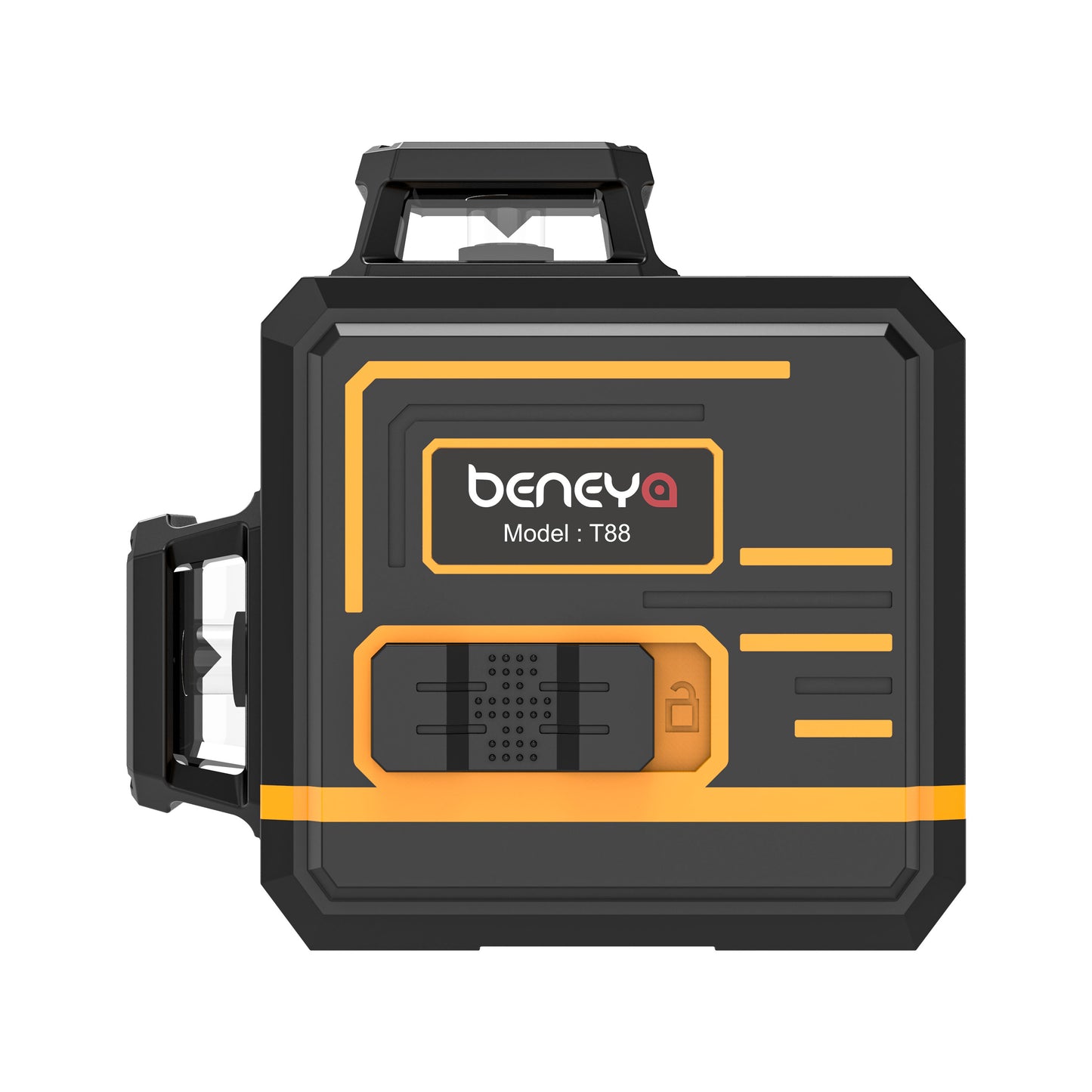Beneya 8-Line 2×360° Green Beam Laser Level with Light Intensity Adjustment, Rechargeable Lithium Battery (Type-C Port), Horizontal & Vertical Self-Leveling Tool
