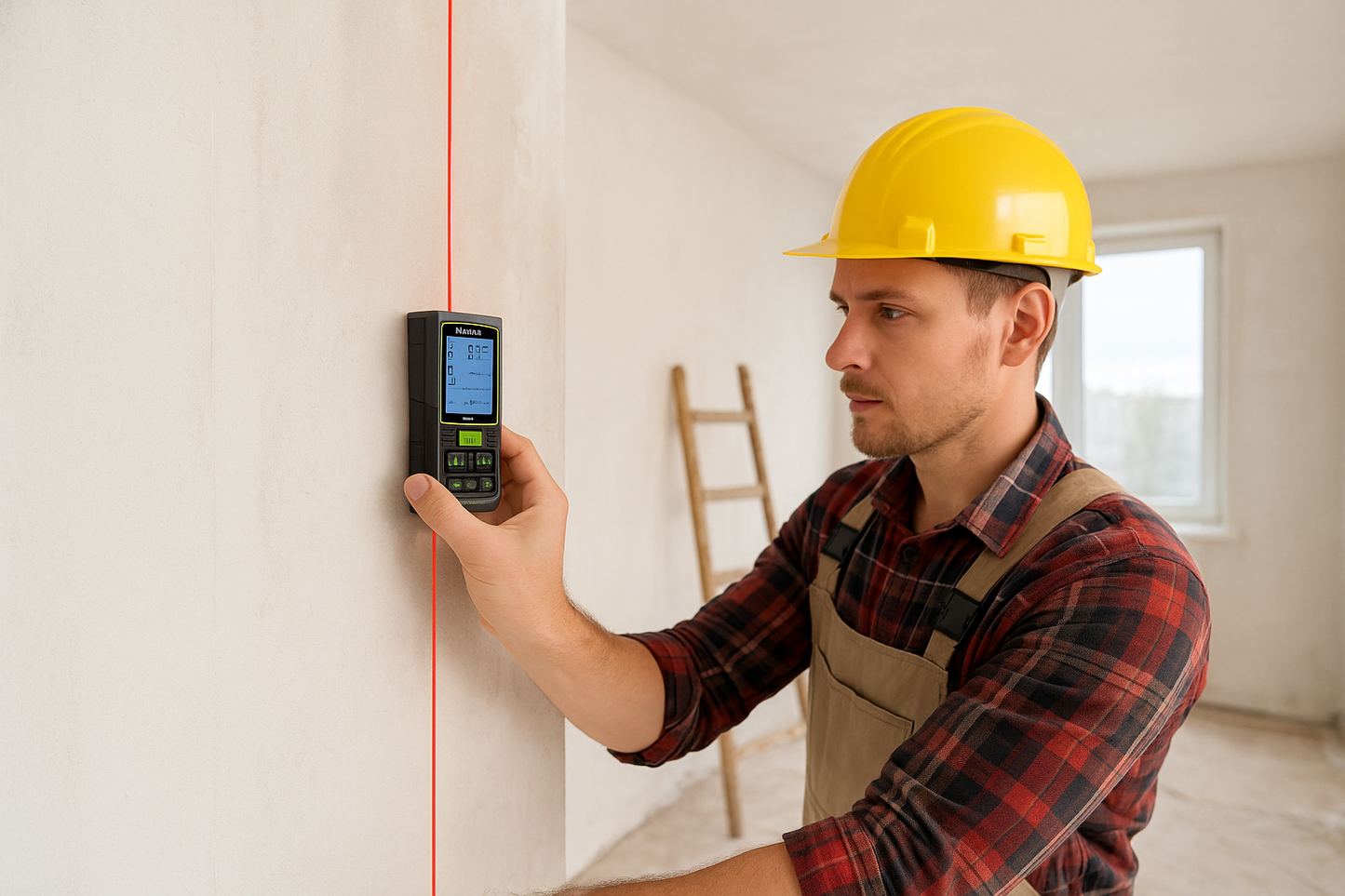 Beneya Professional 262ft/80m Laser Measurement Tool of double head Red Beam, Digital Laser Measure Meter LCD Backlit Display, m/ft/in, Area and Volume